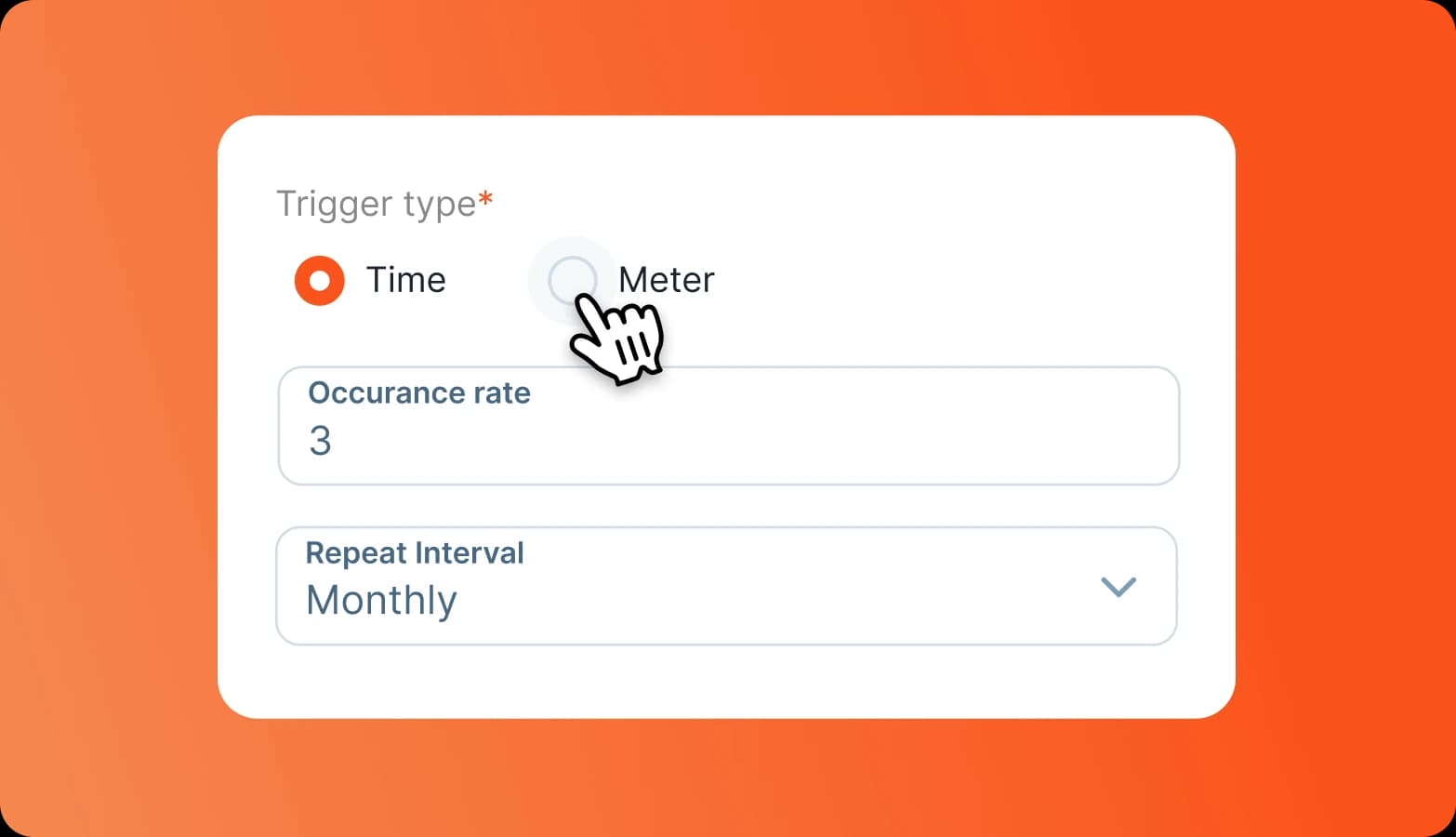 Time trigger preventive maintenance automation