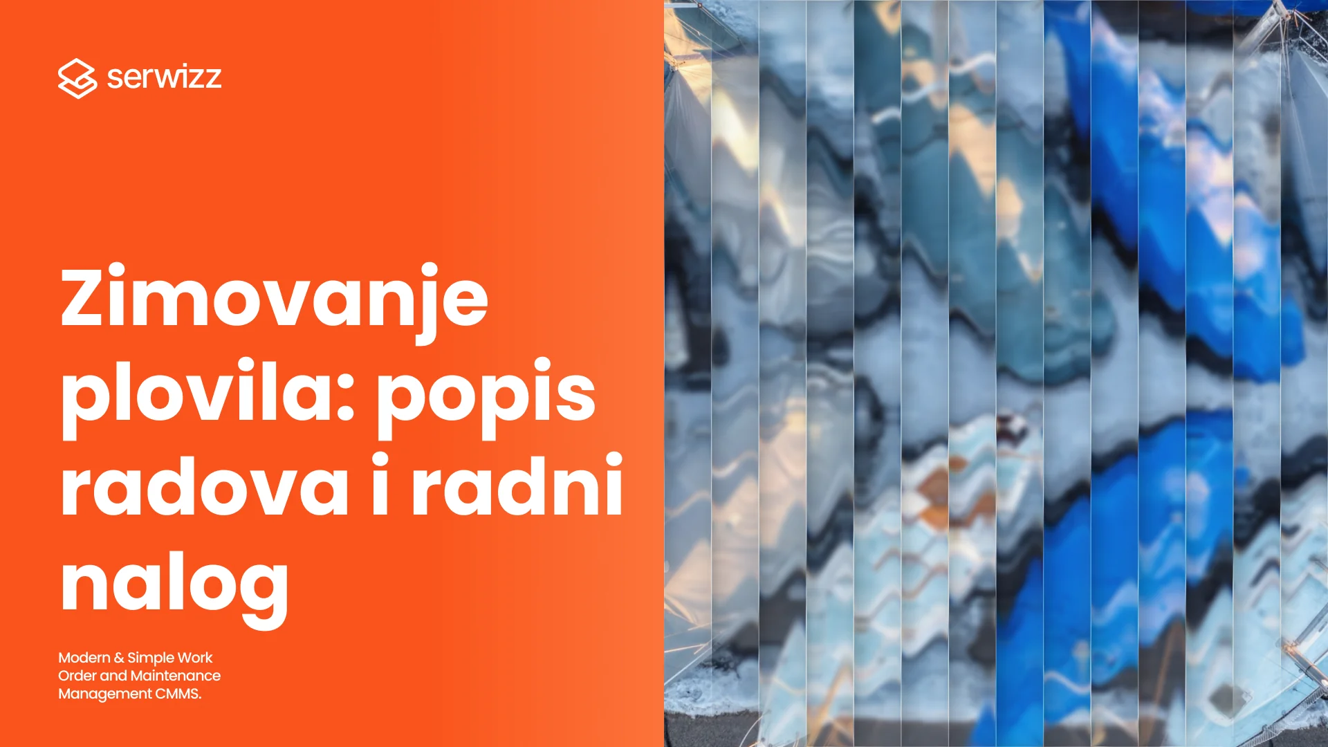 Zimovanje plovila: popis radova i radni nalog