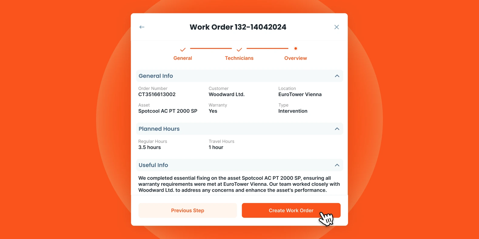 Work Order Management